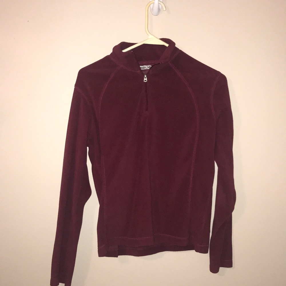 Dark Red Columbia Pullover